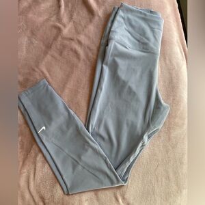 High Waisted Blue Nike Leggings
